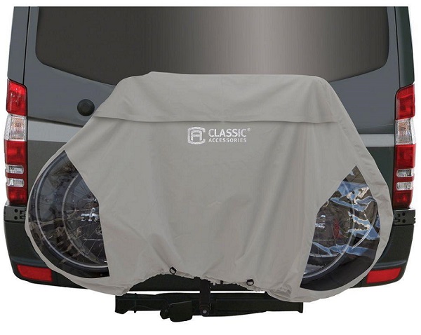 North East Harbor Deluxe Bike Rack Cover Hitch Mounted SUV Truck RV Hanging Racks up to 2 Bicycles